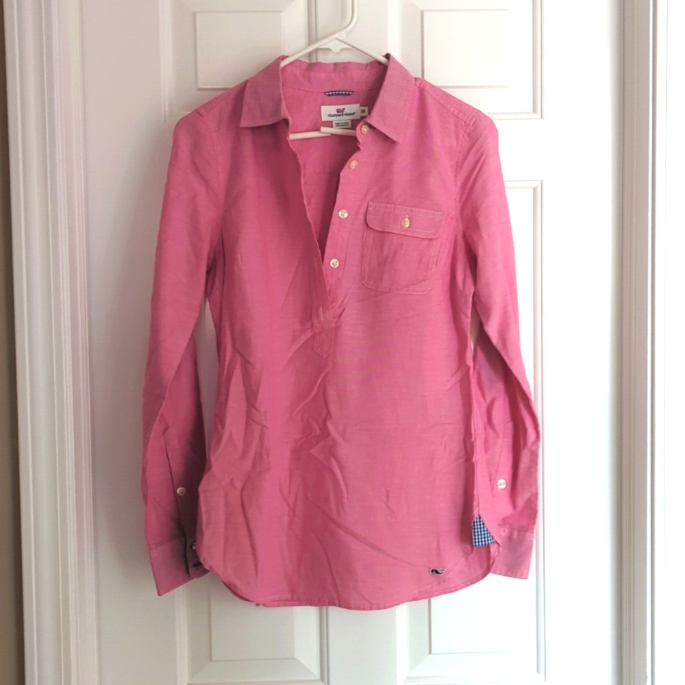 BUNDLE VINEYARD VINES- 4x WOMANS SHIRTS SIZE 00